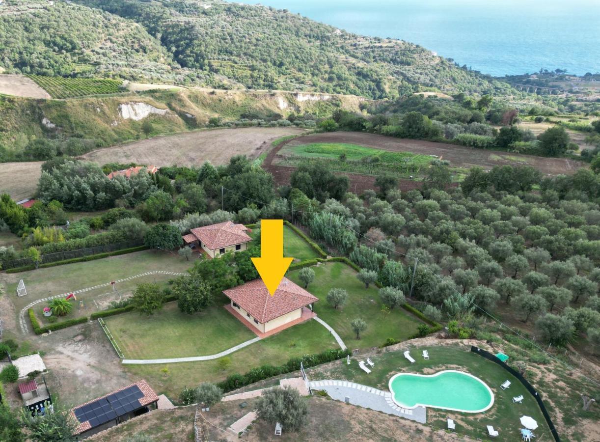 Villa Mimosa Tropea Ricadi Exteriör bild